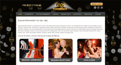 Desktop Screenshot of gigsentertainment.ca