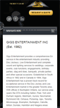 Mobile Screenshot of gigsentertainment.ca